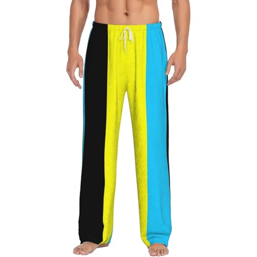 Pantalon pyjama homme polaire Burongan micropolaire chaud avec poche