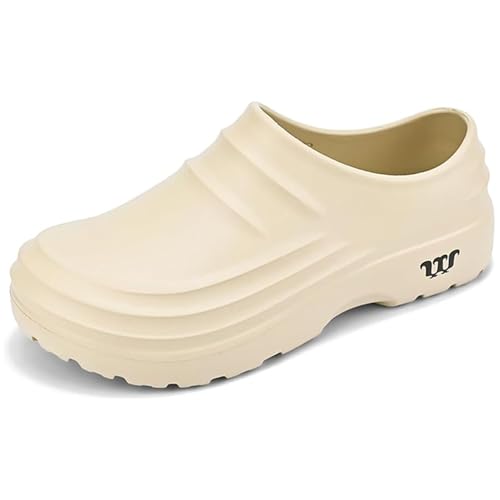 Armadillo Clogs Nurse Shoes for Women Men Comfortable Non Slip Work Shoes, Oil Resistant Chef Shoe Wide Waterproof Nursing Shoe, Ideal for Healthcare Kitchen Food Service Garden Unisex