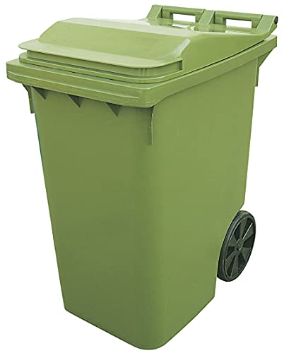 Denox DEN064 Contenedor Industrial 360 litros, Verde, 360 L