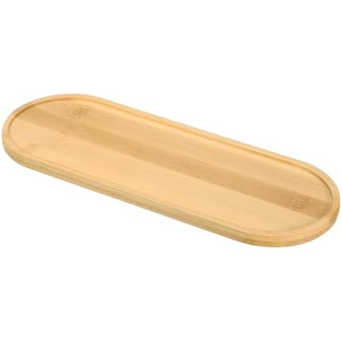 PATIKIL Bamboo Wood Rectangular Plant Saucer Cover