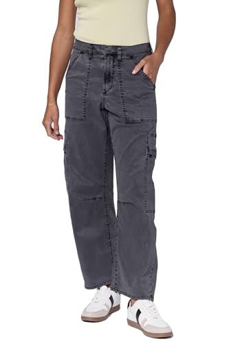 DEAR JOHN Lasso Baggy Pants Women's High Rise Cropped Inseam