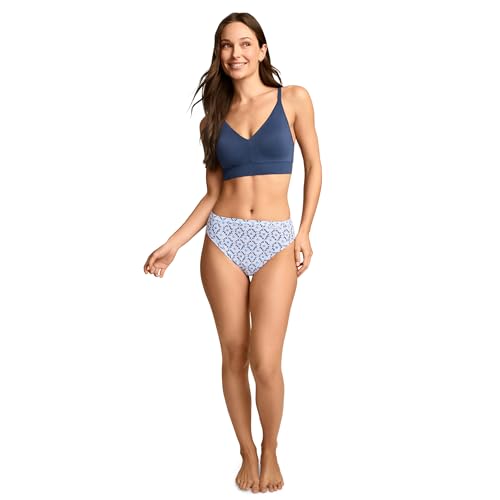 Image of Jockey Women's Underwear Plus Size 100% Cotton Elance French Cut - 3 Pack