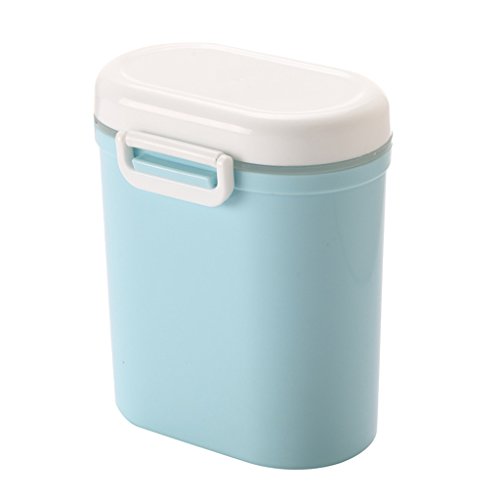 ELBME® SDR Baby Milk Powder Container Formula Food Storage Dispenser Sealed Blue Large - Image 5 thumbnail
