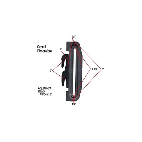 Bed Claw #35 Hook Plate Conversion Adapter Kit for Using a Bolt-On Frame with a Hook-On Headboard- Pack of 4 - Thumbnail 2