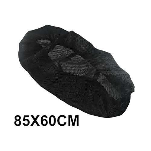 Funda de asiento transpirable para motocicleta con malla protectora fresca 3D 6