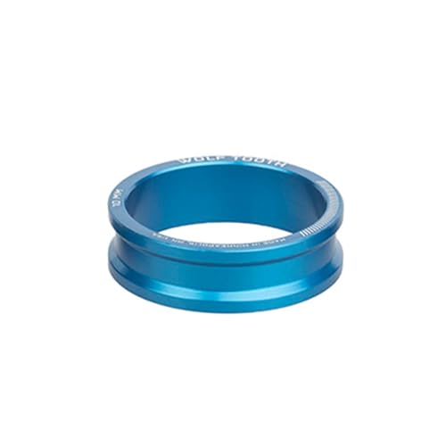 Wolf Tooth Components Headset Spacer Blue, 10Mm