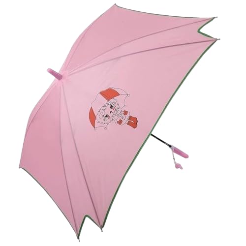 Cartoon Print Square Children's Umbrella Pink Toddler Umbrella with Safety Handle Windproof Waterproof Design Lightweight Cute Umbrella for Girls Boys-image-24