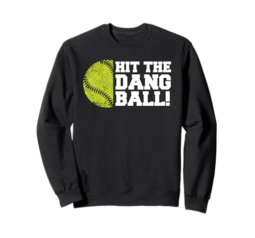 �\�t�g�{�[�� Hit The Dang Ball Funny Parent Says Sport Fan Lt. �g���[�i�[