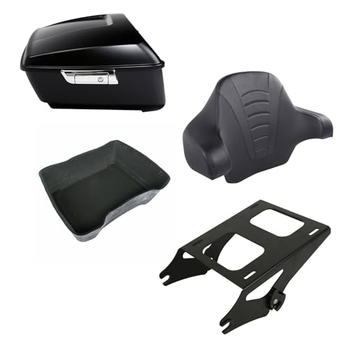 XMT-MOTO King Tour Trunk Fit for Harley Touring Road King Road Glide