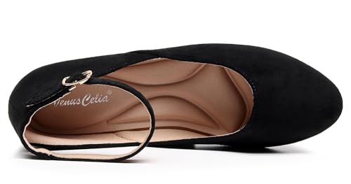 VenusCelia Women's Serenity Strap Flats Shoe4