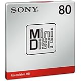 【5枚セット】録音用ミニディスク MD 80分 MDW80T 5枚セット