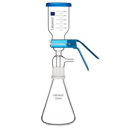 Fiole filtration sous vide Labasics 500ml verre robuste