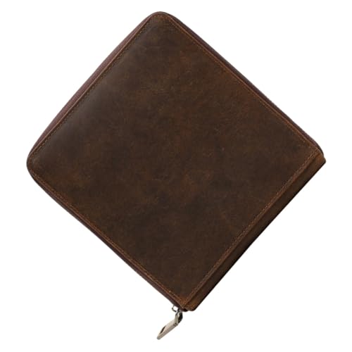 Boîte à montres vintage cuir haute protection pour déplacements