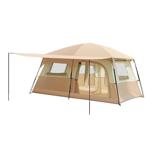 Carpa familiar para camping 6-12 personas con 2 habitaciones