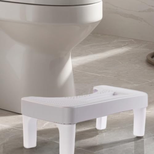6.7 Inch Step Stool,Portable Plastic Foot Stool,Non-Slip Potty Stool for Bathroom