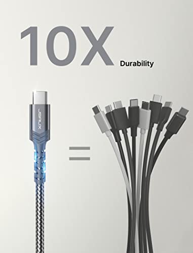 Jsaux Usb-C To Usb A Cable 3.1A Fast Charging [2-Pack 6.6Ft], Usb Type C Charger Cord Compatible With Samsung Galaxy S10 S9 S8 S20 Plus A51 A12 A11, Note 10 9 8, Ps5 Controller -Grey #TOP4