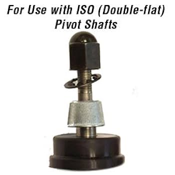 NINE9★ 300637 - Single Knurled Driver 3/8 for Double-Flat Shaft