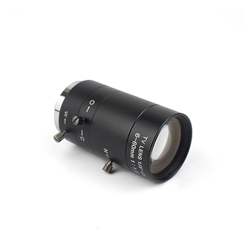 Objectif zoom CCTV HD F1.6 6-60mm à monture CS C pour caméra d'inspection industrielle