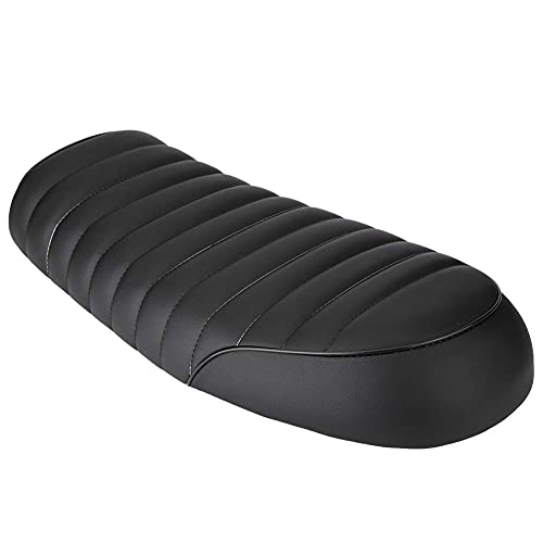 Elerose - Sella universale per sedile da corsa, moto, in pelle, per cambio moto, universale, (D)