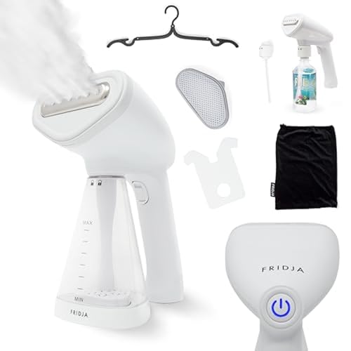 Fridja F10 Vaporizzatore Per Vestiti Palmari, 1500w Potente Vaporizzatore Per Tessuti, Vapore...