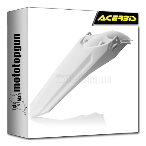 Garde-boue arrière blanc Acerbis 0024307.030 pour Honda CRF 450 RX