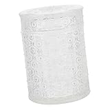 Pots de rangement transparents pour anneaux : excellents cadeaux pour les mariages, la saint-valentin, noël, etc. un organisateur en verre pratique pour les ornements, les bijoux et les souvenirs.