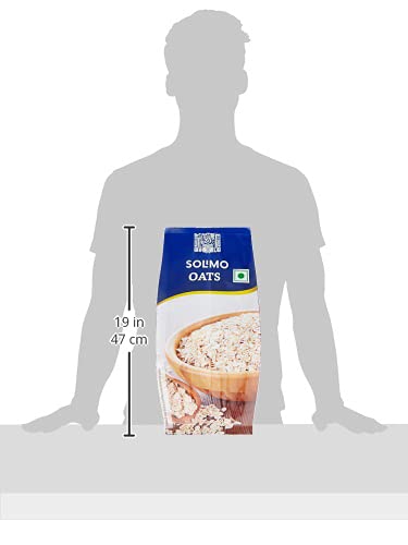 Image of Amazon Brand - Solimo Rolled Oats | 2 Kg | Contains 100% Oats | Source of Protein | Quick Breakfast - Cooks in 3 Mins (Pack of 3)