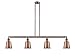 Innovations Lighting 214-AC-M9-AC-LED Addison Island Light Antique Copper