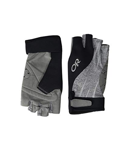 Outdoor Research Upsurge Fingerless Paddle Gloves Black/Charcoal Heather SM