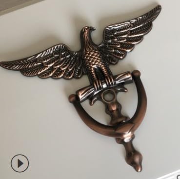 European Simple Knocker Gun Black Gold/Silver/Black Luxury Knocker Zinc Alloy Knock Ring Door Knocker Furniture Handle Hardware|Cabinet Pulls| - - (Color: G)