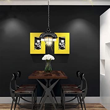 Image of WALLMATE? Black Peel and Stick Wallpaper Self-Adhesive Removable Wallpaper Thicken Waterproof Wallpaper for Kitchen Countertop Cabinet (2 Feet by 4 Feet, Matte Black Wallpaper)