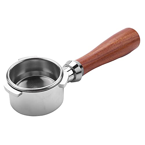 tellaLuna Portafiltro Sin Fondo de Café de 54 Mm para la Serie Barista con 1 Taza de Filtro de Canasta MáQuina de…