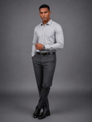 Image of Appel Touch Men's Cotton Blend Formal Shirt Full Sleeves