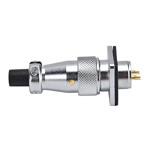 Conector aviación metálico 2 pines Zinc Alloy WS16 500V miniatura 4