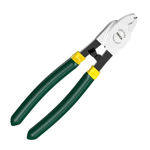 Cortador de cables, alicates de corte resistentes de 200 mm, herramientas de corte para aluminio, cobre y cables eléctricos