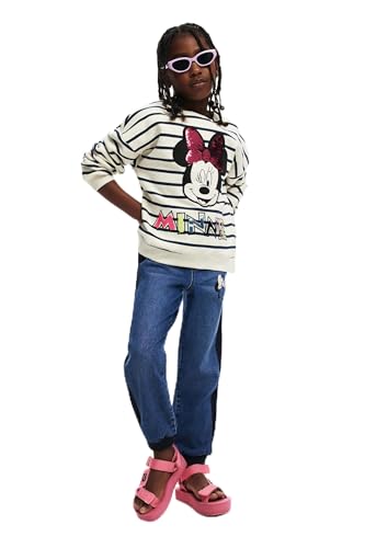 Desigual Sweat_Minnie Flowers, 1001 Raw, 9/10