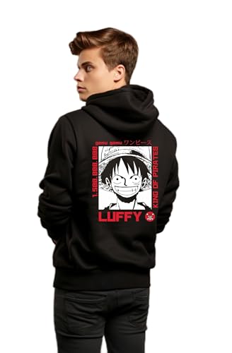 Image of Be Crazy Anime Printed Black Hoodie /Graphic Printed Hoodie /Hoodie for Men & Women /Warm Hoodie /Unisex Hoodie