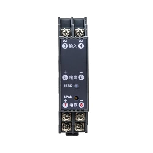 Transmetteur de tension CA monophasé BST-U 0-500V vers CC 0-5V pour réseau électrique