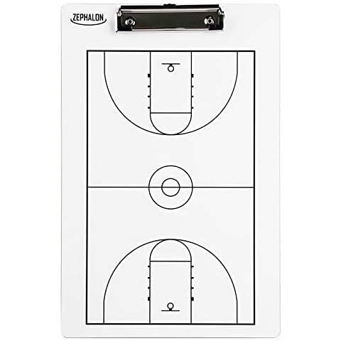GSM Brands Dry Erase Basketball Clipboard Cover