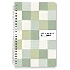 Sweetzer & Orange Academic Planner 2025-2026 – Student Planner for August 2025 to July 2026 – Weekly & Monthly Layout – Sturdy Cover & Stickers – Checker Design – 5.5” x 8.5”