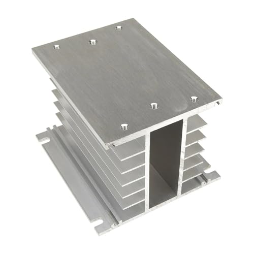 Relais statique triphasé SSR 60A FHSH01-110 dissipateur alu 110x100x80 mm FHS-T60