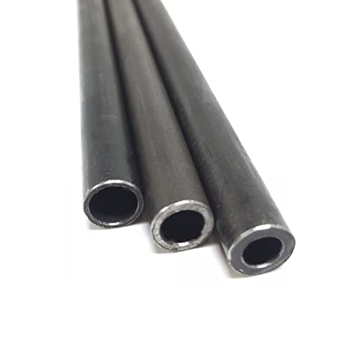 1 Pieza Tubo De Acero Dulce Tubo Recto De Acero Redondo, Tubo De Acero Sin Costura Hidráulico De Precisión, Tubos De Acero Sin Costura De Alta Dureza, 25x21mm/25x20mm/25x19mm/25x17mm, 500mm Longitud (