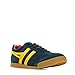 Gola Men's Harrier Fashion Sneaker, Navy/Sun/Red,10 UK/11 M US