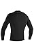 O'Neill Men's Reactor-2 1.5mm Long Sleeve Top, Black, Large