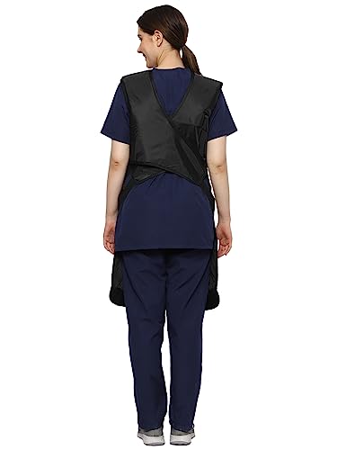 Image of HealthGoodsIn Lead Apron 0.5mm Lead (pb) for Working with X-Ray Machine with Robust Hanger for Hospitals, Labs, Nursing Homes