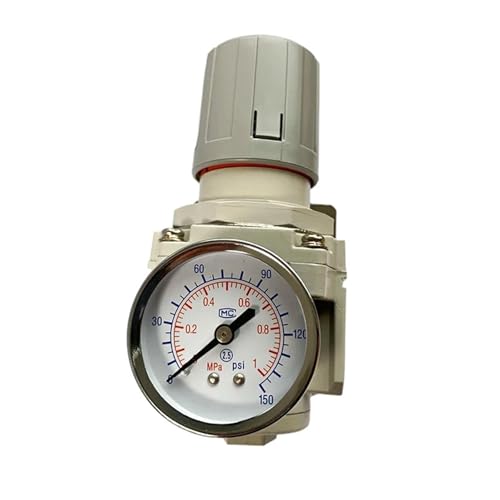 Régulateur de pression pneumatique AR4000-06 pour source d'air comprimé 3/4" - 4
