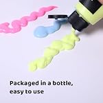 ARTME Glow in The Dark Paint, 10 Couleurs vives 60ml/2oz Set de peinture à la lumière noire, peinture artisanale néon, peinture fluorescente acrylique Glow, parfait pour la peinture artistique, DIY projets, Halloween et Noël