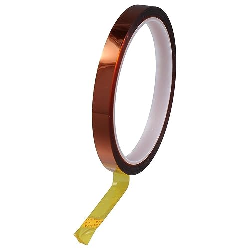 Image of 2 Rolls 10mm X 33m 108ft Heat Tape, Heat Transfer Tape,Thermal Tape,High Temperature Tape,Heat Tape for Sublimation