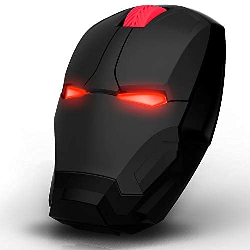 HIVAGI® 2.4G Noiseless Wireless Mouse with USB Receiver Portable Computer Mice for PC, Tablet, Laptop, Notebook (Black)