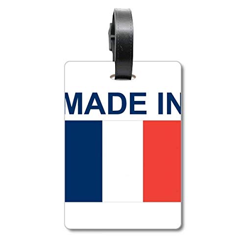 Étiquette de sac à bagages Country Love fabriqué en France pour valise